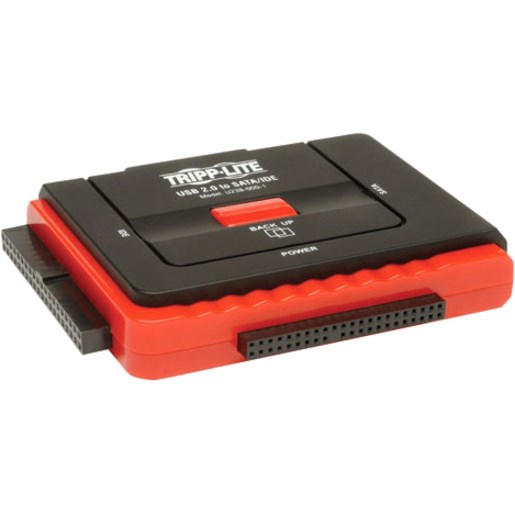 Tripp Lite by Eaton USB 2.0 to Serial ATA (SATA) and IDE Adapter for 2.5in / 3.5in / 5.25in Hard Drives