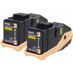 Epson Original Laser Toner Cartridge - Yellow - 2 / Pack