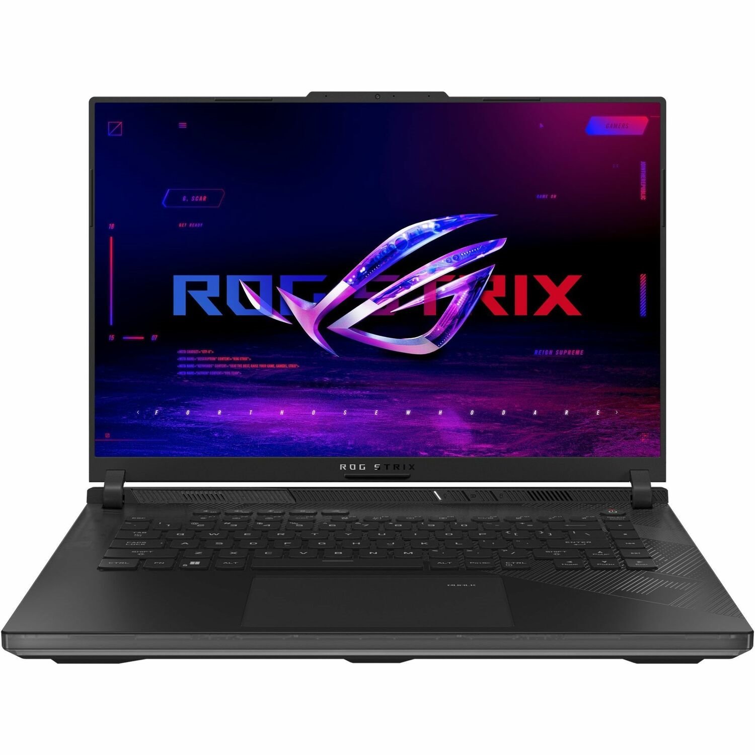 Asus ROG Strix SCAR 16 G634 G634JZR-RA036W 16" Gaming Notebook - QHD+ - Intel Core i9 14th Gen i9-14900HX - 32 GB - 1 TB SSD - Off Black