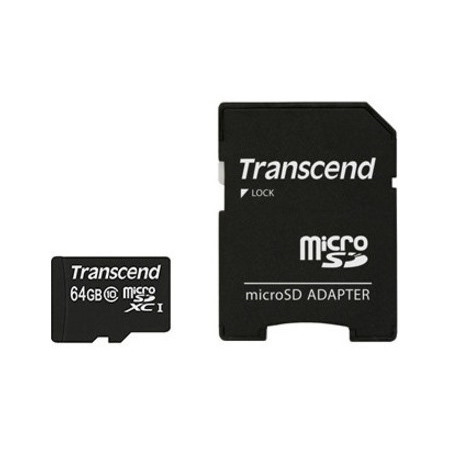 Transcend Premium 64 GB Class 10/UHS-I microSDXC