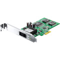 TRENDnet SC-Type Fiber PCIe Adapter; Convert a PCIe Slot into an SC-Type Multi-Mode Fiber Port; Supports VLAN Tagging & Layer 2 Priority Tagging; TEG-ECSX