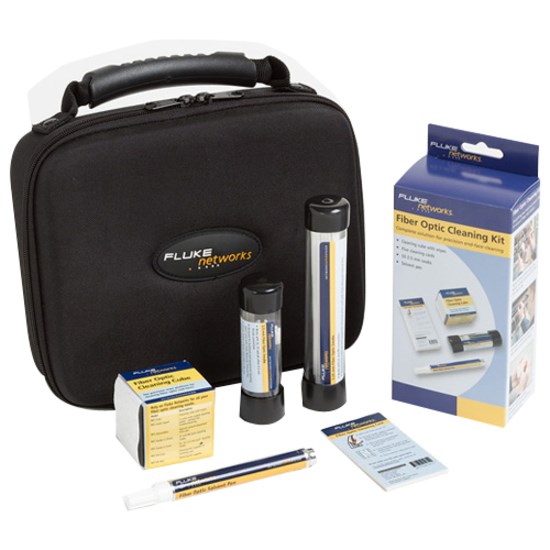 Fluke Networks Fiber Optic Cleaning Kit