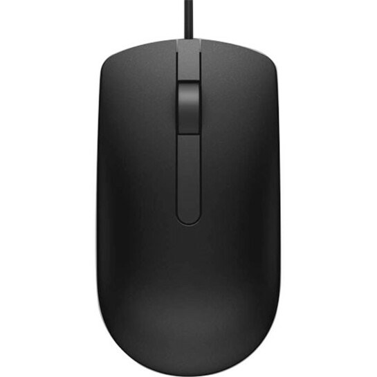 Dell MS116 Mouse - USB - Optical - 3 Button(s) - Black