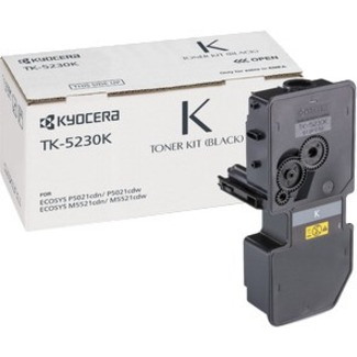 Kyocera TK-5230K Original High Yield Laser Toner Cartridge - Black - 1 Pack