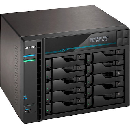 ASUSTOR Lockerstor 10 Pro AS7110T SAN/NAS Storage System