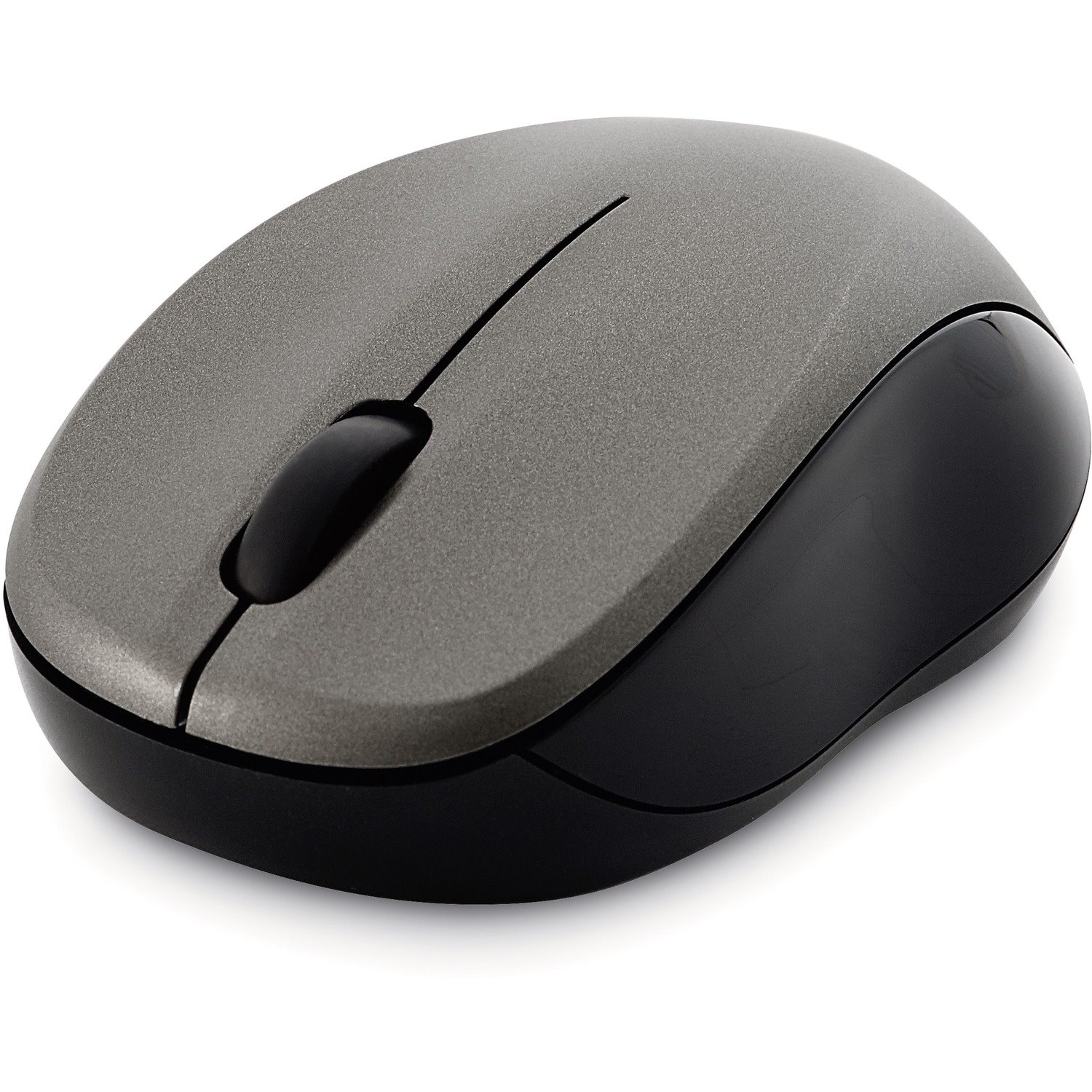 Verbatim Silent Mouse - Radio Frequency - USB Type A - Blue LED/Optical - 3 Button(s) - Graphite - 1 Pack