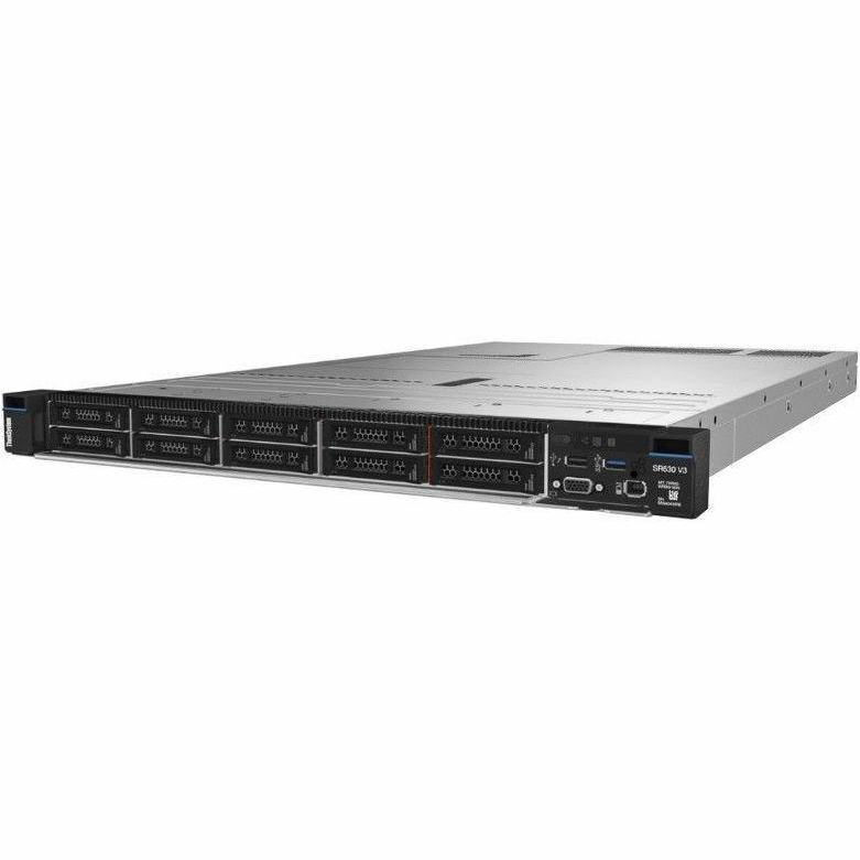 Lenovo ThinkSystem SR630 V3 7D73A05QNA 1U Rack Server - 1 x Intel Xeon Silver 4514Y 2 GHz - 32 GB RAM - 12Gb/s SAS Controller