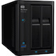 WD My Cloud Pro PR2100 2 x Total Bays NAS Storage System - 8 TB HDD - Intel Pentium N3710 Quad-core (4 Core) 1.60 GHz - 4 GB RAM - DDR3L SDRAM Desktop