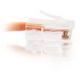 C2G-10ft Cat5e Non-Booted Crossover Unshielded (UTP) Network Patch Cable - Orange