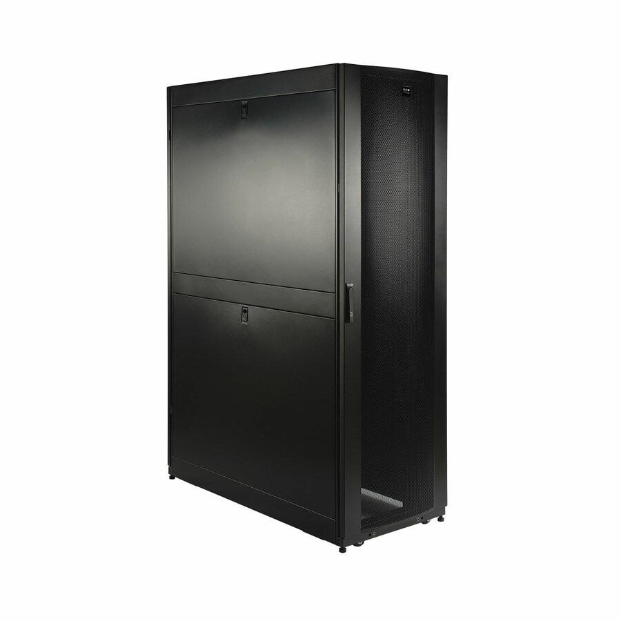 Eaton Tripp Lite Series 48U SmartRack DEEP Premium Enclosure includes doors and side panels