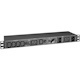 Tripp Lite by Eaton 200-250V 16A Single-Phase Hot-Swap PDU with Manual Bypass - 5 C13 and 1 C19 Outlets, 2 C20 Inlets, 1U Rack/Wall