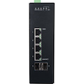 Tripp Lite by Eaton 4-Port Lite Managed Industrial Gigabit Ethernet Switch - 10/100/1000 Mbps, 2 GbE SFP Slots, -10Â&deg; to 60Â&deg;C, DIN Mount - TAA Compliant