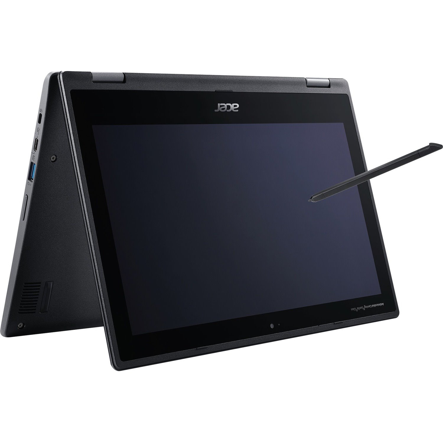 Acer Chromebook Spin 511 R752T R752T-C3M5 11.6" Touchscreen Convertible 2 in 1 Chromebook - HD - Intel Celeron N4020 - 4 GB - 32 GB Flash Memory - English (US) Keyboard - Shale Black