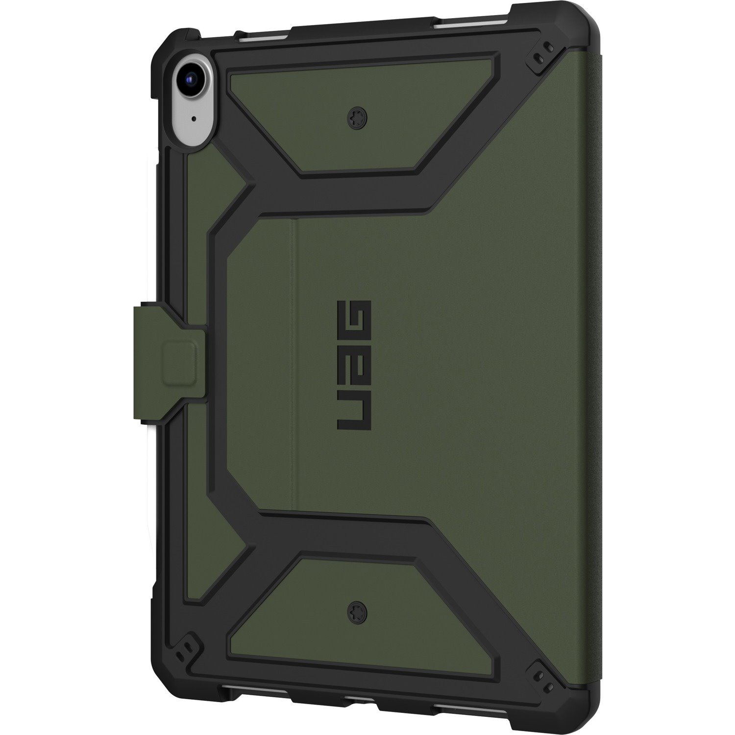 Urban Armor Gear Metropolis SE Rugged Carrying Case (Folio) for 10.9" Apple iPad (2022) Tablet - Olive