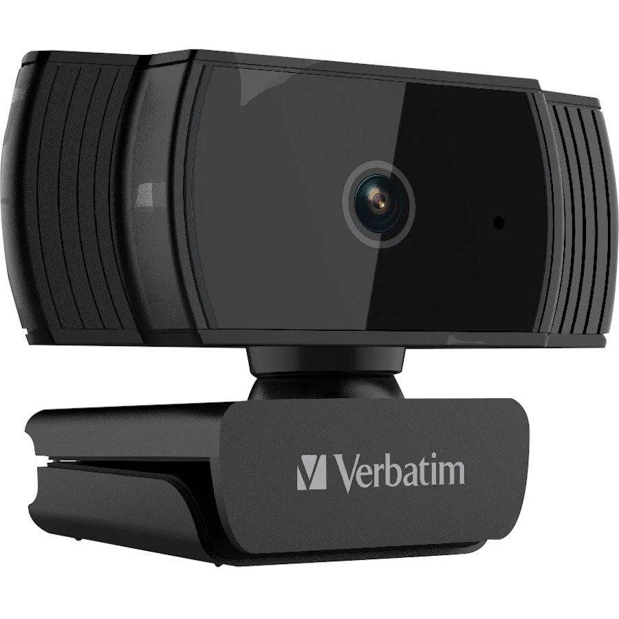 Verbatim Webcam - 2 Megapixel - 30 fps - Black - USB 2.0 - 1 Pack(s)