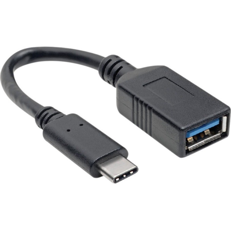 Eaton Tripp Lite Series USB-C to USB-A Adapter (M/F), USB 3.2 Gen 1 (5 Gbps), USB-IF Certified, Thunderbolt 3 Compatible, 6-in. (15.24 cm)