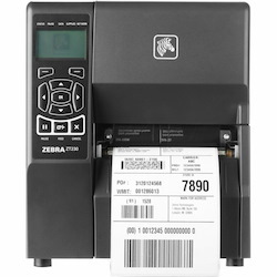 Zebra ZT230 Industrial Direct Thermal/Thermal Transfer Printer - Monochrome - Label Print - Fast Ethernet - USB - Serial