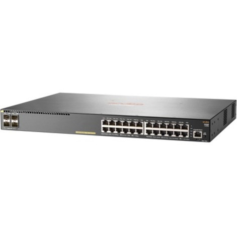 HPE 2930F 2930F 24G PoE+ 4SFP 24 Ports Manageable Layer 3 Switch - 10 Gigabit Ethernet, Gigabit Ethernet - 10/100/1000Base-T, 10GBase-X