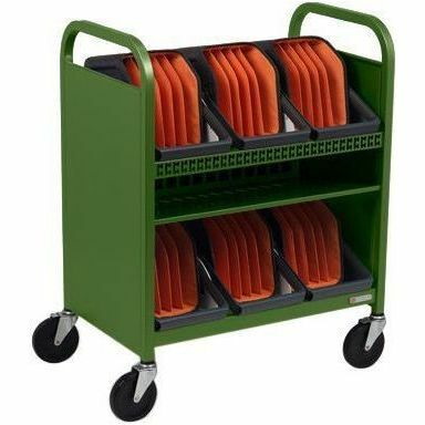 Bretford CUBE Transport Cart with Caddies - TVCT30CAD