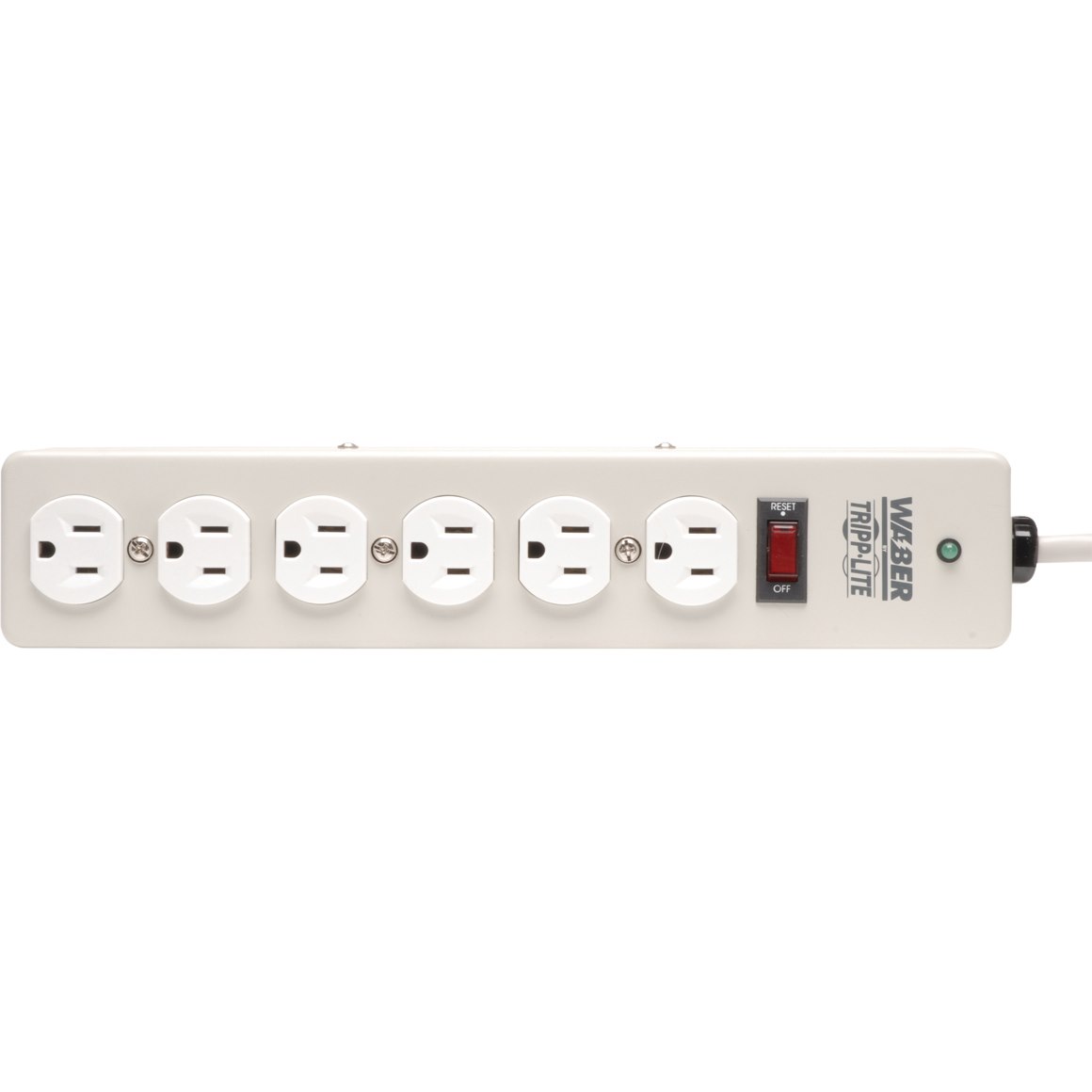 Tripp Lite by Eaton Industrial Surge Protector, 6-Outlet, 6 ft. (1.8 m) Cord, 1050 Joules