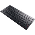 CHERRY KW 9200 MINI Keyboard - Wired/Wireless Connectivity - USB Type C Interface - English (UK) - Black