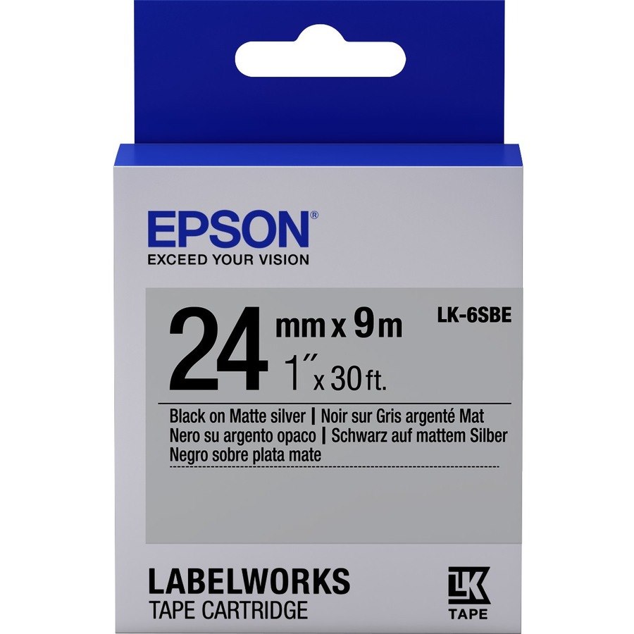 Epson LabelWorks LK-6SBE Label Tape