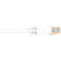 Black Box CAT6 Value Line Patch Cable, Stranded, White, 25-ft. (7.5-m), 10-Pack