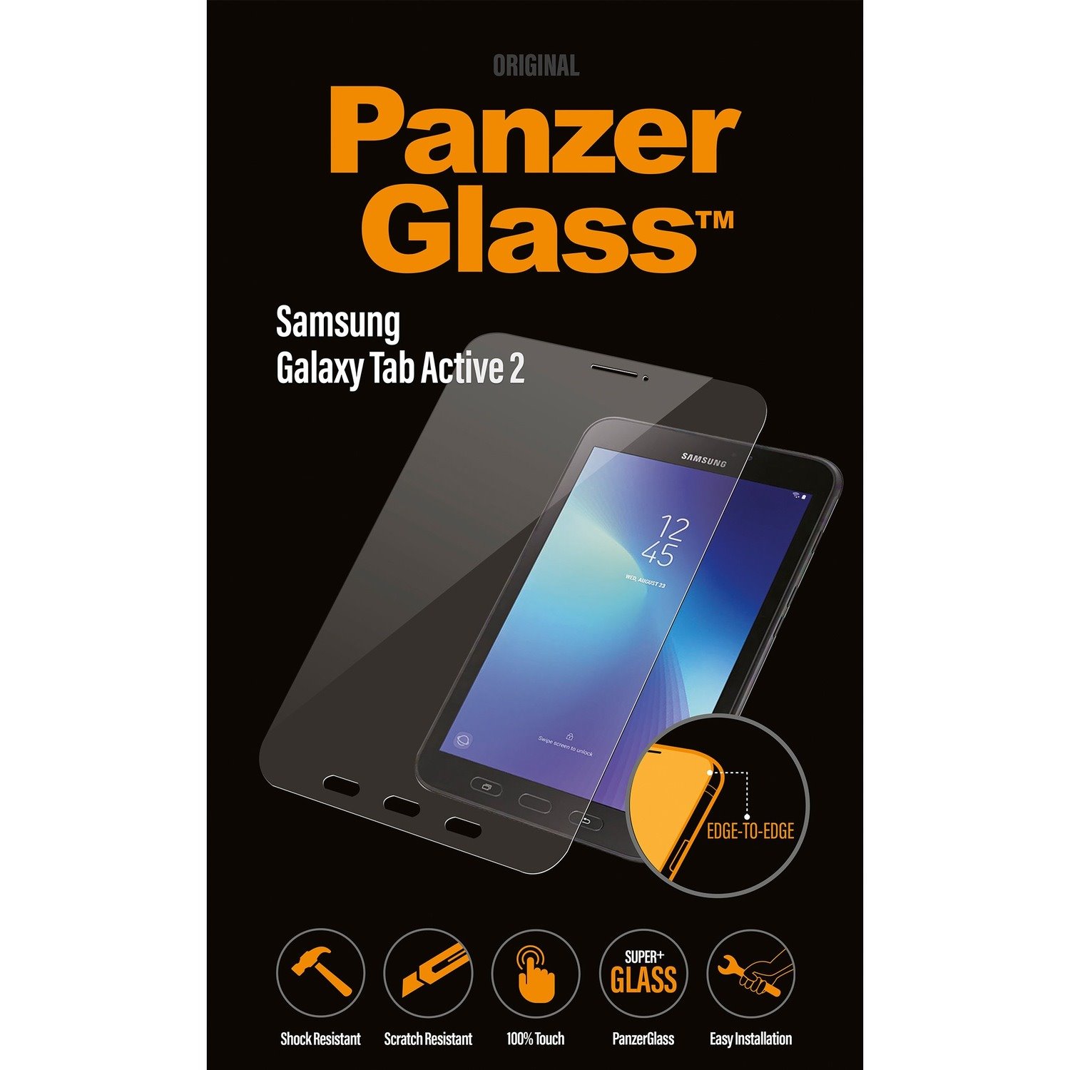 PanzerGlass Original Tempered Glass Screen Protector - Crystal Clear - 1