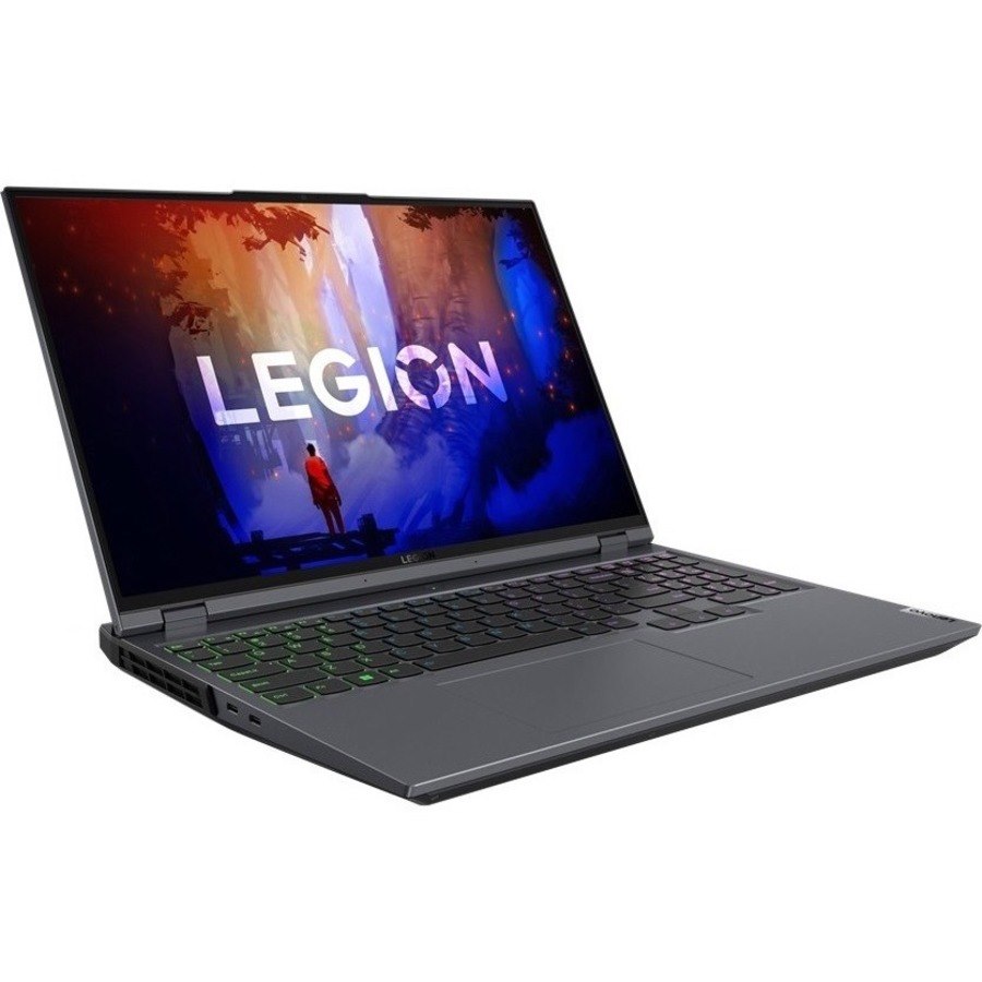 Lenovo Legion 5 Pro 16ARH7H 82RG0004US 16" Gaming Notebook - WQXGA - 2560 x 1600 - AMD Ryzen 7 6800H Octa-core (8 Core) 3.20 GHz - 32 GB Total RAM - 1 TB SSD - Storm Gray