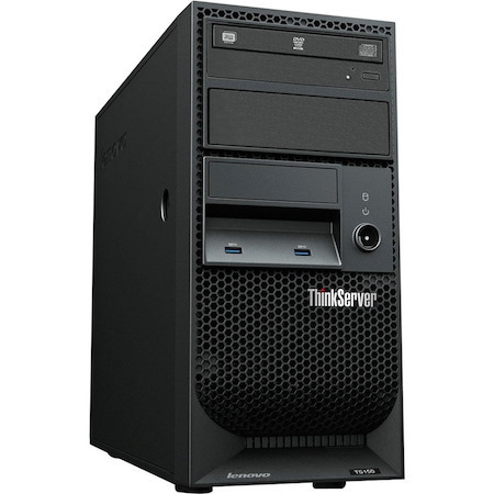 Lenovo ThinkServer TS150 70UD000UAZ 4U Tower Server - 1 x Intel Xeon E3-1225 v6 3.30 GHz - 8 GB RAM - Serial ATA/600 Controller