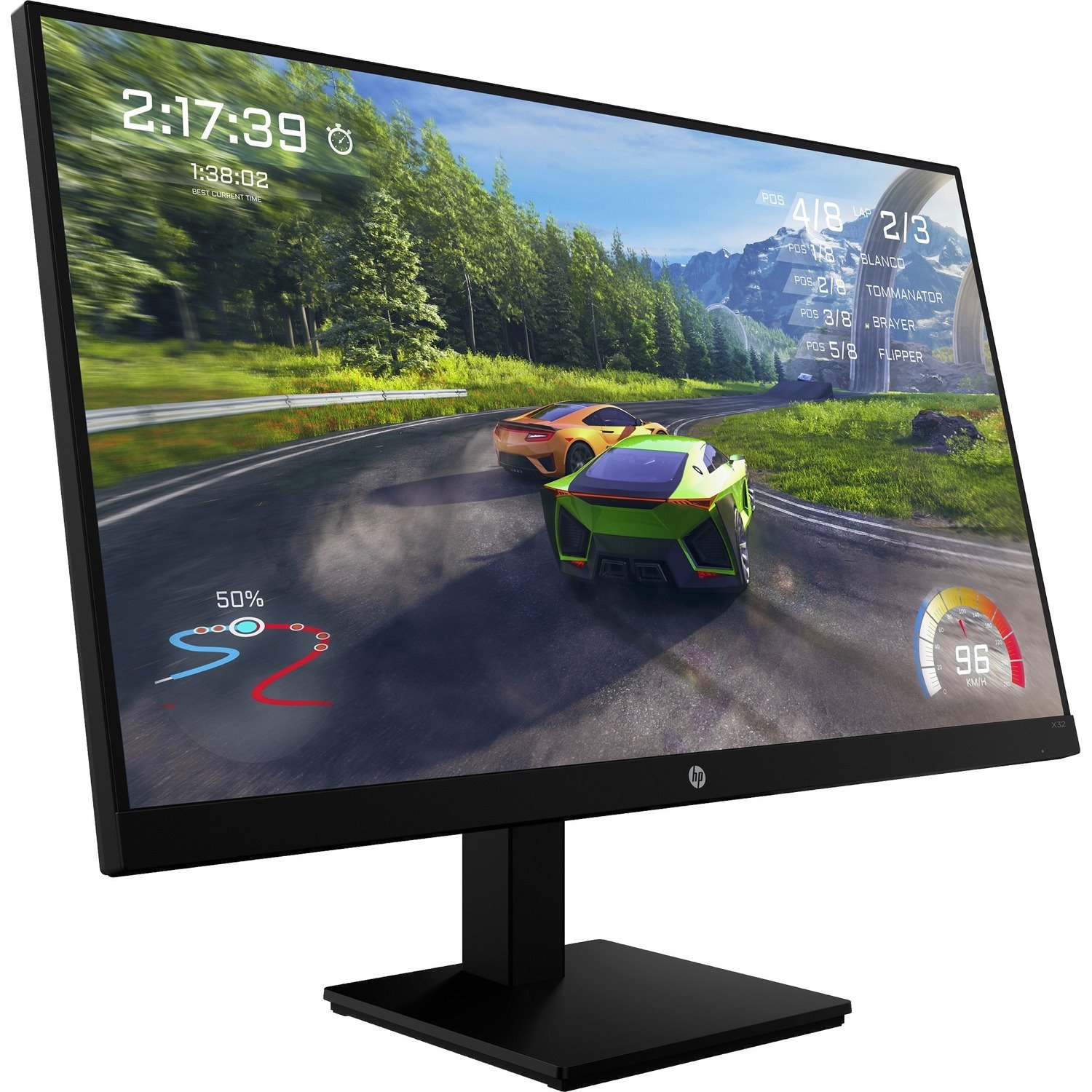 HP X32 80 cm (31.5") WQHD Edge LED Gaming LCD Monitor - 16:9