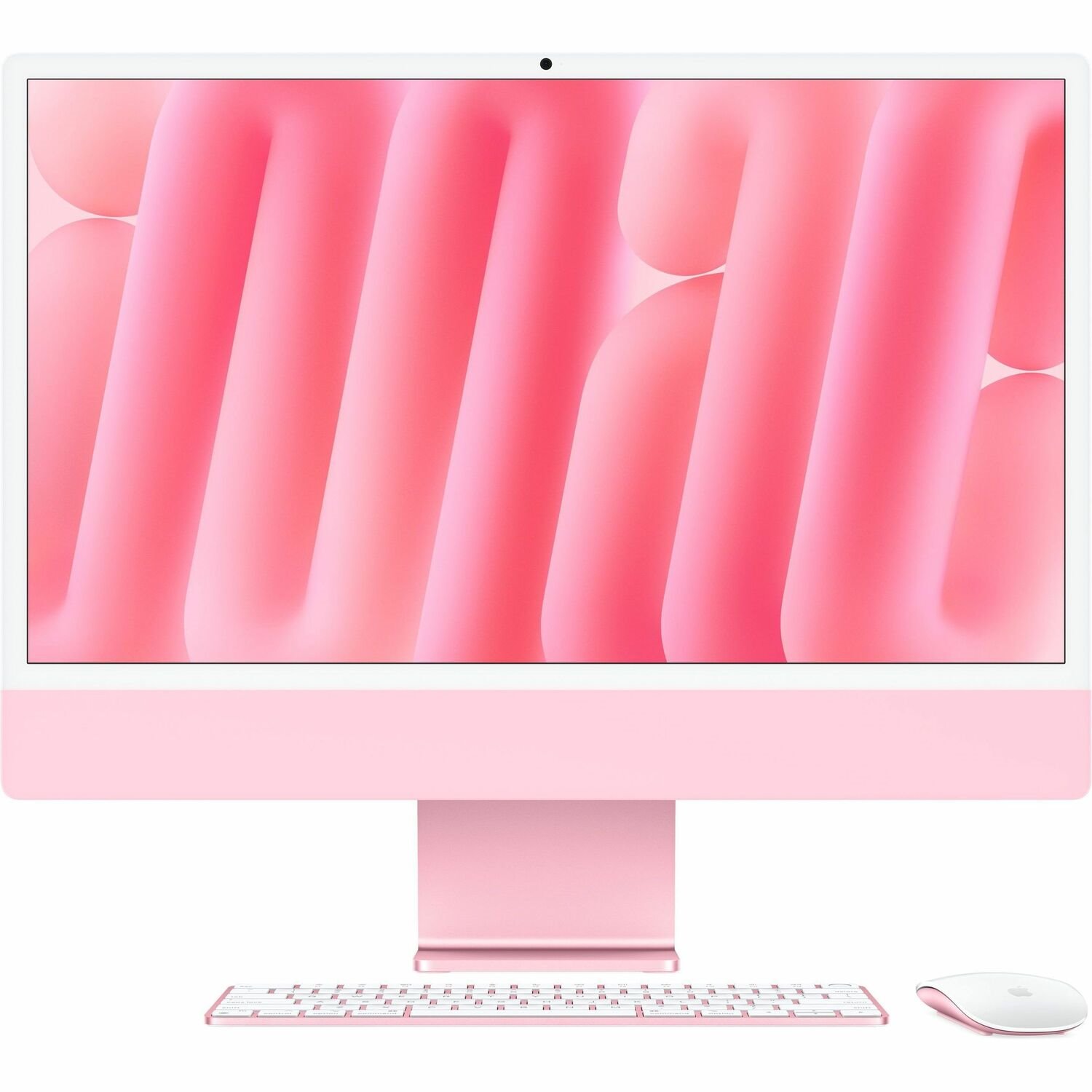 Apple iMac MWV53X/A All-in-One Computer - Apple M4 - 16 GB - 512 GB SSD - 24" 4.5K - Desktop - Pink