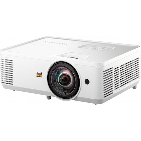 ViewSonic PS502W 4000 Lumens WXGA Short Throw Projector with HDMI and USB Type A Connectivity for Business and Education