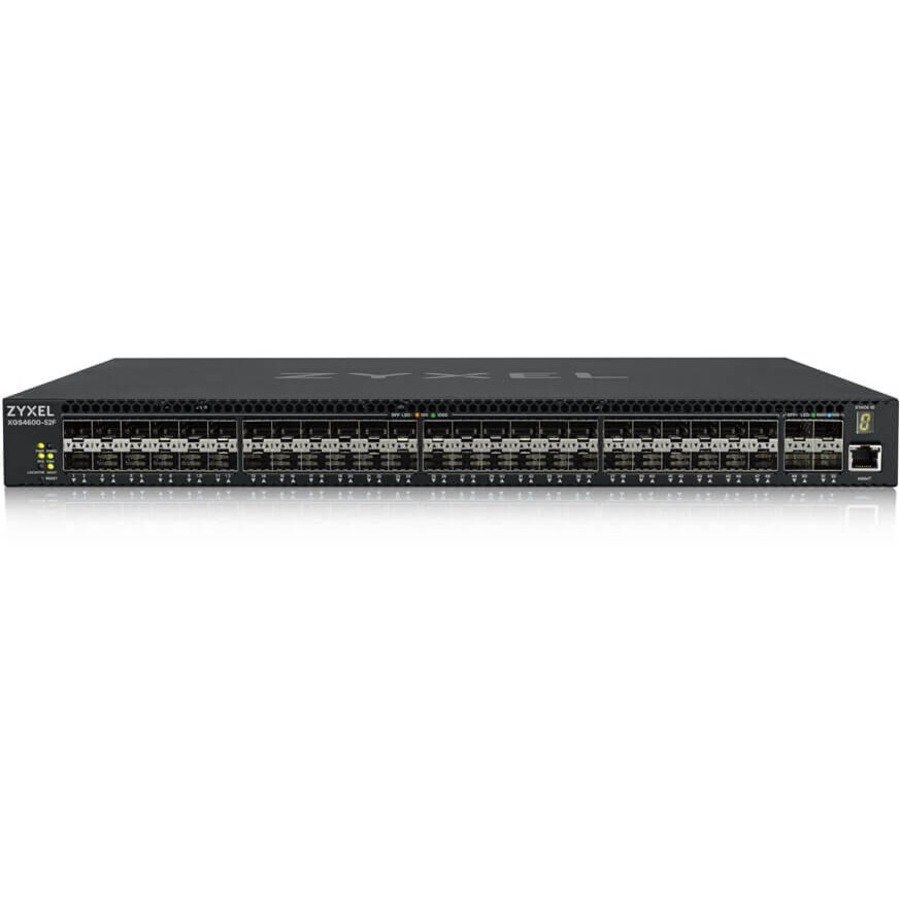 ZYXEL XGS4600 XGS4600-52F Manageable Layer 3 Switch - Gigabit Ethernet, 10 Gigabit Ethernet - 10GBase-X, 1000Base-X