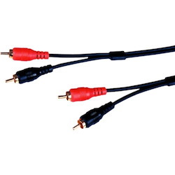 Comprehensive Standard Series 2 gold RCA Plugs Each End Stereo Audio Cable 6ft