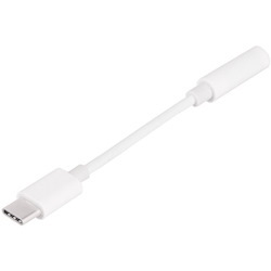 4XEM USB-C Male TO 3.5MM Female Adapter White