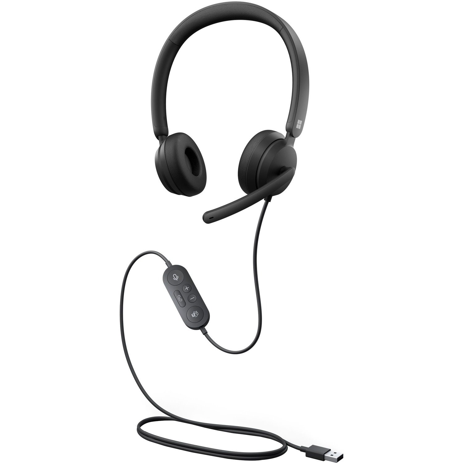 Microsoft Modern Wired On-ear Stereo Headset - Black