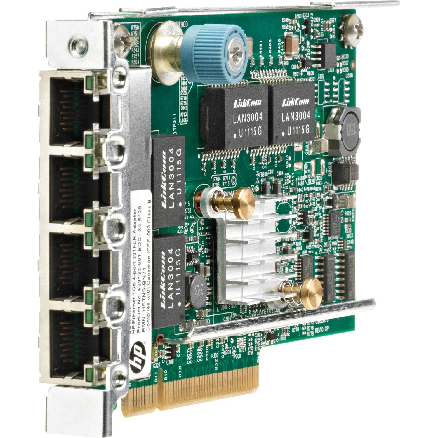 HPE 331FLR Gigabit Ethernet Card for Server - 10/100/1000Base-T - Plug-in Card