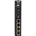 Black Box Industrial Ethernet Switch - Extreme Temperature, 6-Port