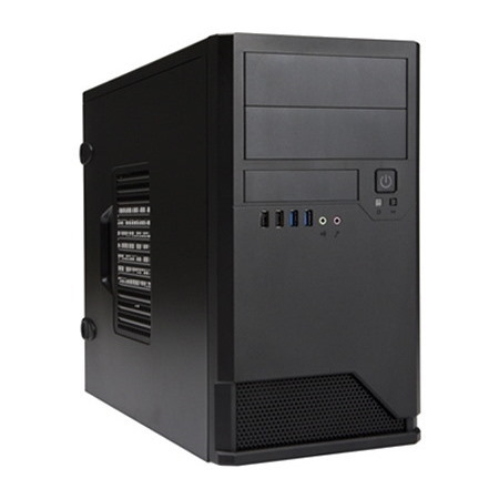 In Win EM048 Computer Case - Micro ATX Motherboard Supported - Mini-tower - Black