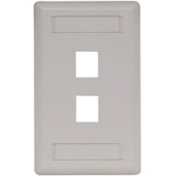 Hubbell 2-Socket IFP Faceplate