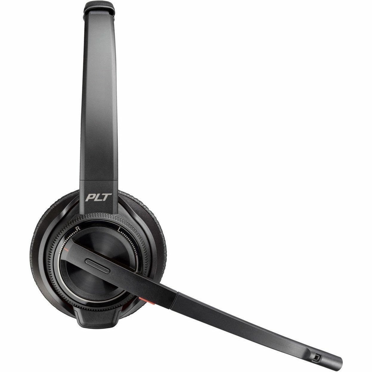 Poly Savi 8200 Office 8220 Wireless On-ear, Over-the-head Stereo Headset - Black