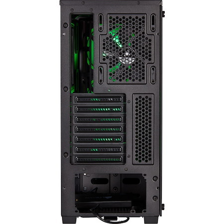 Corsair Carbide SPEC-DELTA Gaming Computer Case - Mini ITX, Micro ATX, ATX Motherboard Supported - Mid-tower - Steel, Tempered Glass - Black