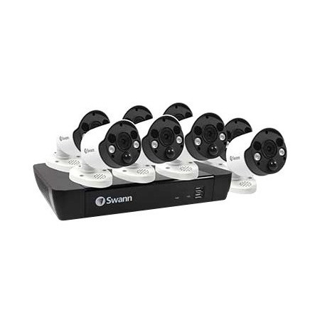 Swann 8 Megapixel 8 Channel Night Vision Wired Video Surveillance System 2 TB HDD