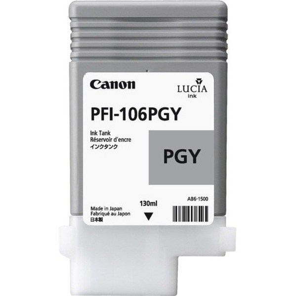 Canon PFI-106PGY Original Inkjet Ink Cartridge - Photo Gray Pack