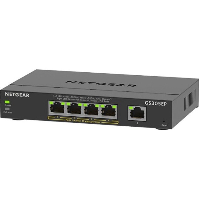 Netgear GS300 GS305EP 5 Ports Manageable Ethernet Switch