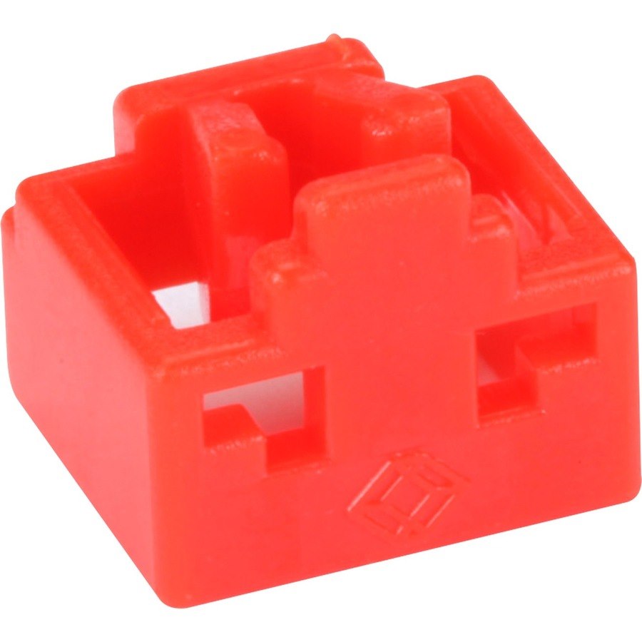 Black Box LockPORT Secure RJ45 Port Lock - Red - New