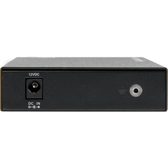 StarTech.com Multimode (MM) LC Fiber Media Converter with SFP - OAM Management - 802.3ah Compliant - Gigabit Ethernet - 550m - 850nm (ET91000LCOAM)