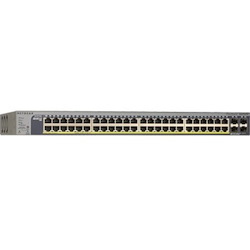 Netgear ProSafe GS752TP 48 Ports Manageable Ethernet Switch - Gigabit Ethernet - 1000Base-T, 1000Base-X