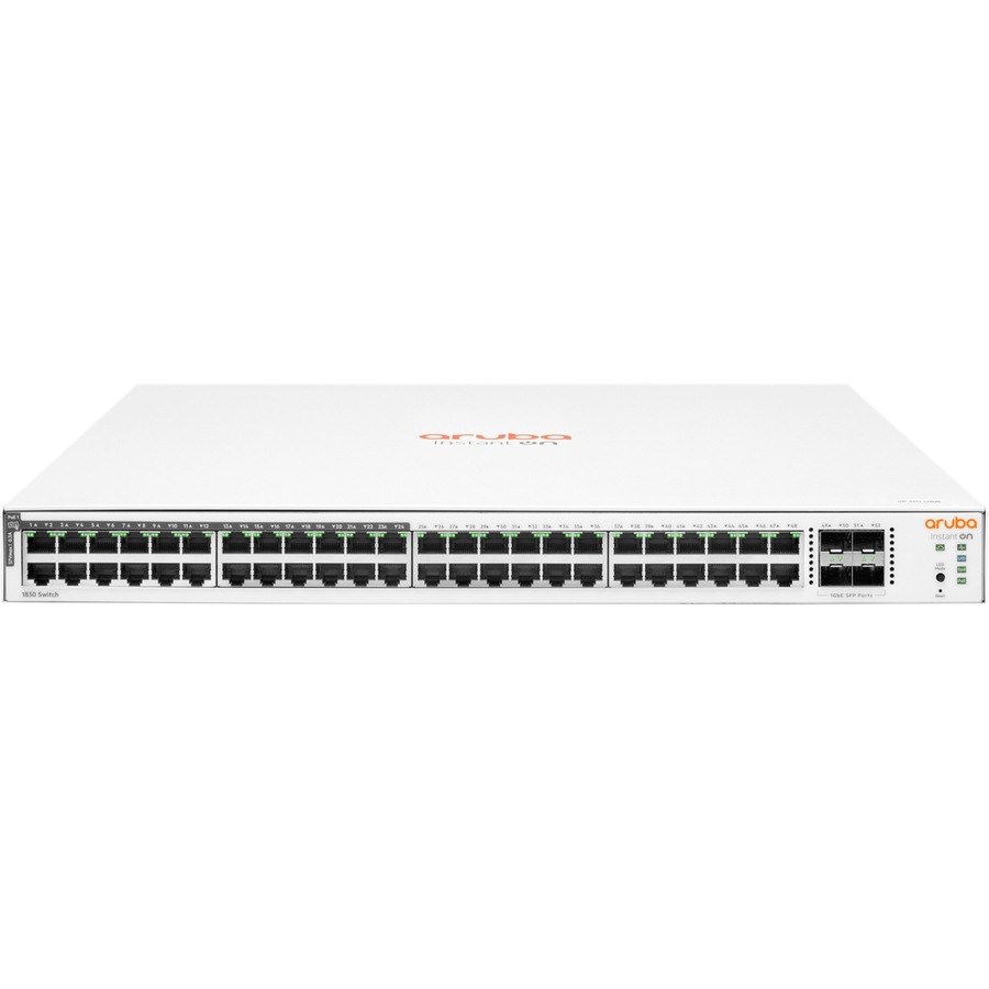 HPE Instant On 1830 48G 24p Class4 PoE 4SFP 370W Switch